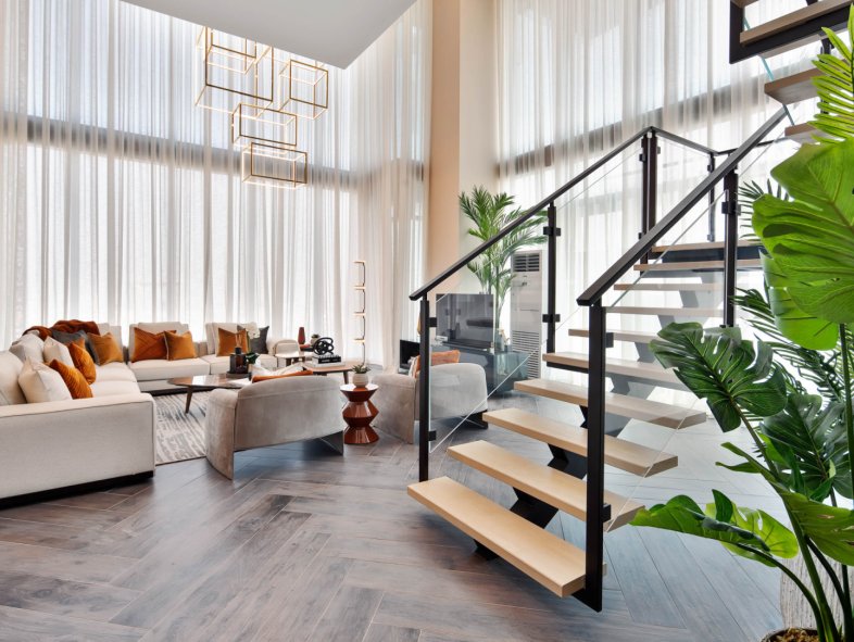 Contemporary luxury apartment in One Za’abeel Towers