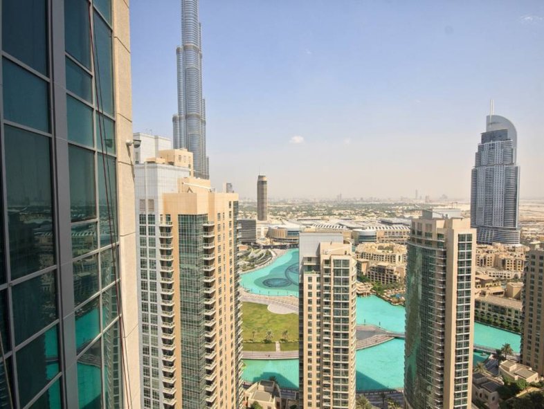 Amazing apartment views in 29 Boulevard, Downtown Dubai