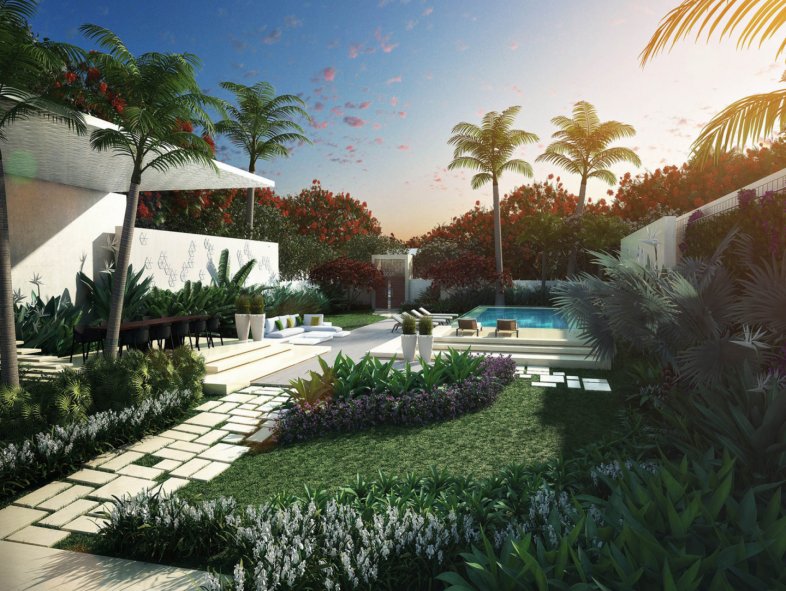 Beachfront garden suite Villa on Palm Jumeirah