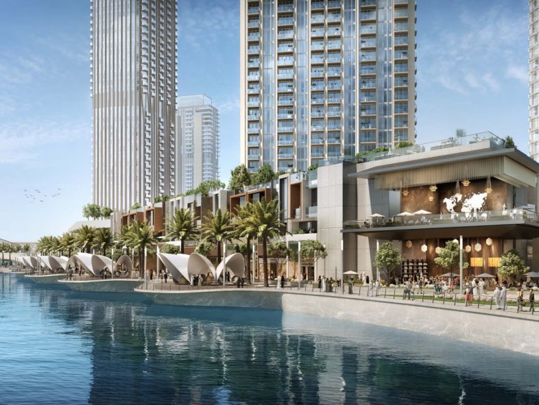 Expansive luxury apartment in waterfront Dubai Creek Harbour residence