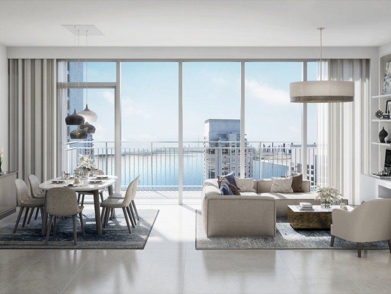 Family-sized waterfront apartment in Dubai Creek Harbour