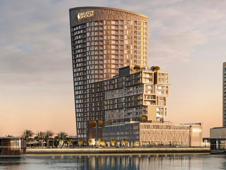 Meydan view apartment in luxury Business Bay residence