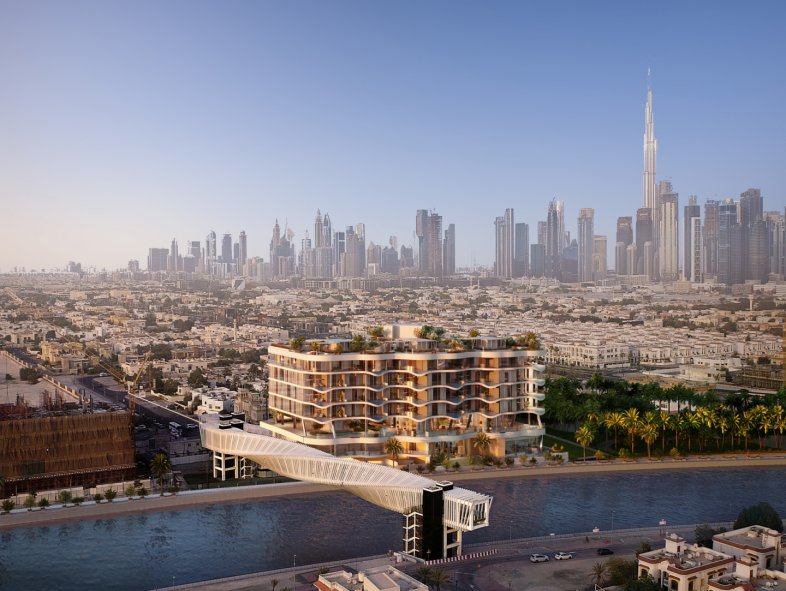 Luxury townhouse with Downtown Dubai view in Jumeirah, Dubai Canal