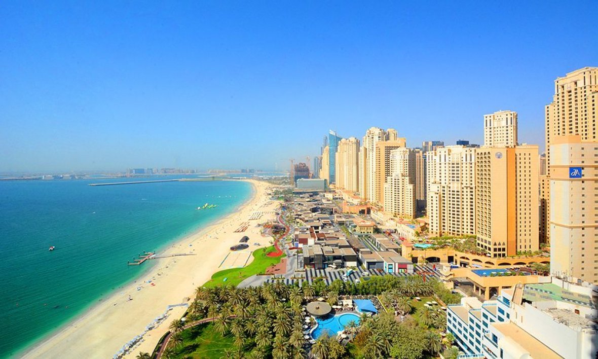 Jumeirah Beach Residence Area Guide Location Map Amenities 